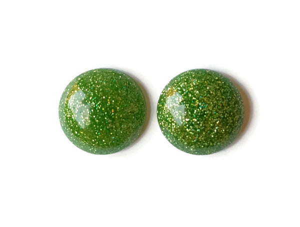 Lime Dome Earrings